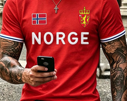 Norway FIFA World Cup 2026 T-Shirt Norway National Team FIFA WC Merch Unique Soccer Fan Gifts Ideas