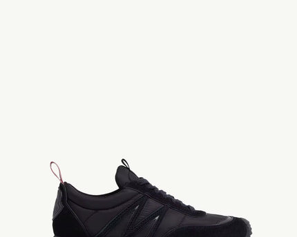 Men's Pacey Nylon & Suede Black Sneakers