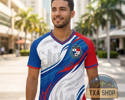 Panama FIFA World Cup 2026 Cityscape Graphic Jersey