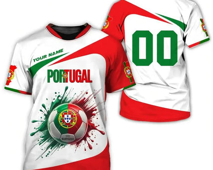 Personalized Portugal FIFA World Cup 2026 T-Shirt World Cup Portugal 2026 Attire Gift Idea