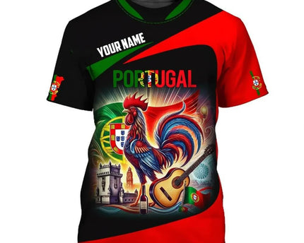 Personalized Portugal FIFA World Cup 2026 T-Shirt World Cup Portugal 2026 Shirt Soccer Fan Gear