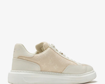 Men's Louis Vuitton Beverly Hills Trainer Cream Sneakers