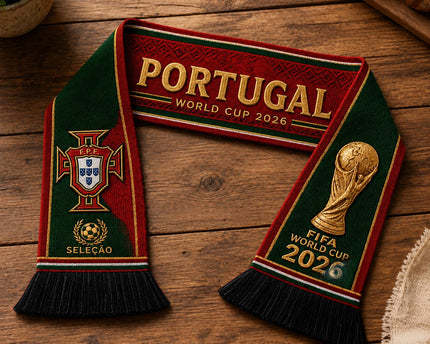 Portugal FIFA World Cup 2026 Scarf Portugal National Team
