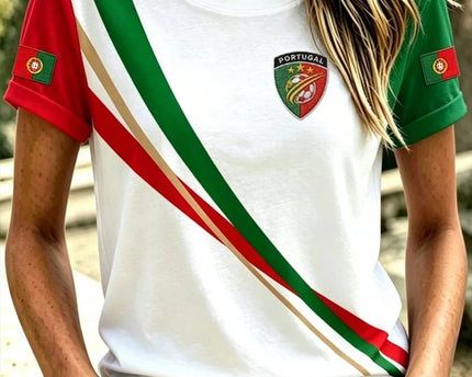 Portugal FIFA World Cup T-Shirt Portugal World Cup 2026 Clothing Present Idea For Girlfriend