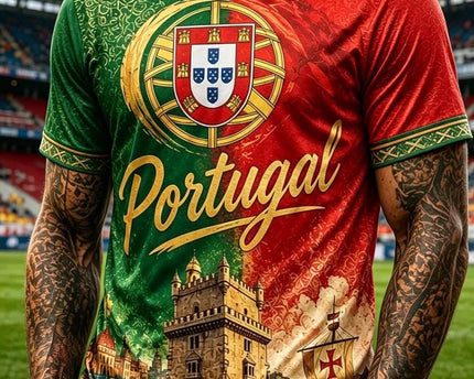 Portugal Soccer FIFA World Cup T-Shirt Portugal World Cup 2026 Apparel Cool Gift For Him