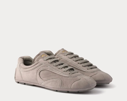 Men's Prada Montecarlo Re-Edition 2005 Leather Cloudy Grey Sneakers