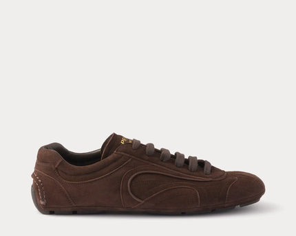 Men's Prada Montecarlo Re-Edition 2005 Leather Dark Brown Sneakers