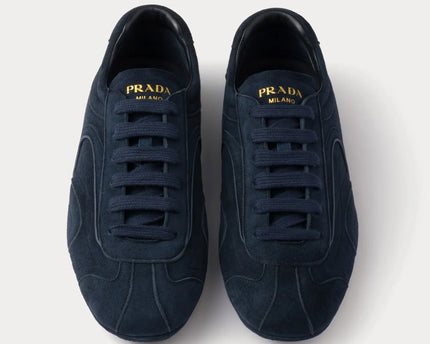 Men's Prada Montecarlo Re-Edition 2005 Leather Navy Sneakers