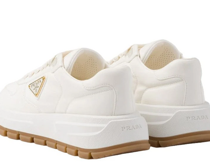 Men's Prada Montecarlo Re-Edition 2005 Leather Ivory Gum Sneakers