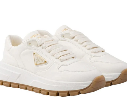 Men's Prada Montecarlo Re-Edition 2005 Leather Ivory Gum Sneakers