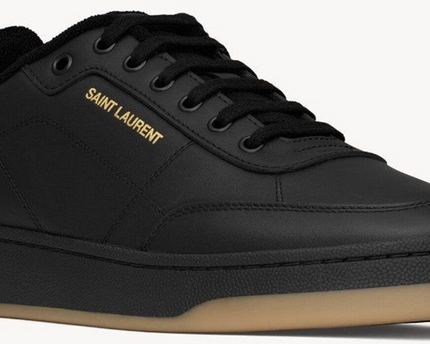 Men's Saint Laurent Low Top Black Sneakers