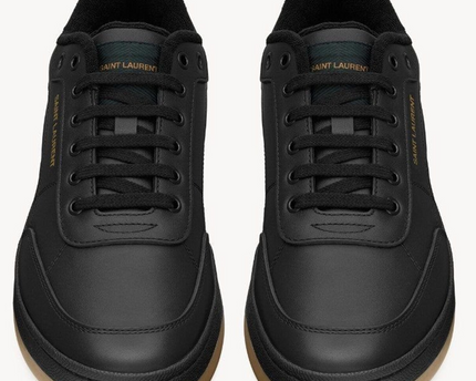 Men's Saint Laurent Low Top Black Sneakers