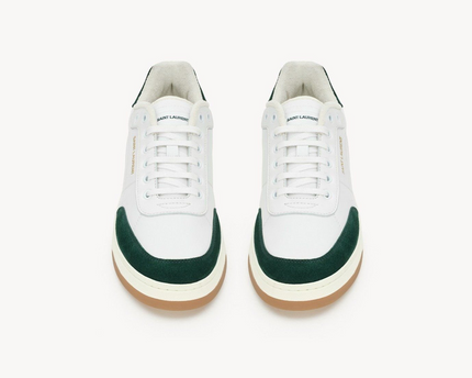 Men's Saint Laurent Low Top White Sneakers
