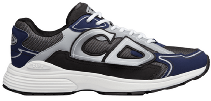 Men's Dior x Stone Island B30 Anthracite Gray Blue Sneaker