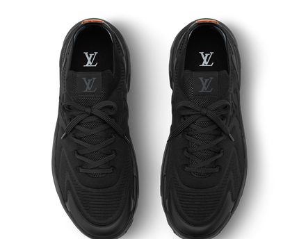 Men's Louis Vuitton Runner Tatic Black Sneakers