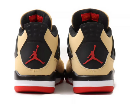 Men's Nike Air Jordan 4 Sesame Black Shoes