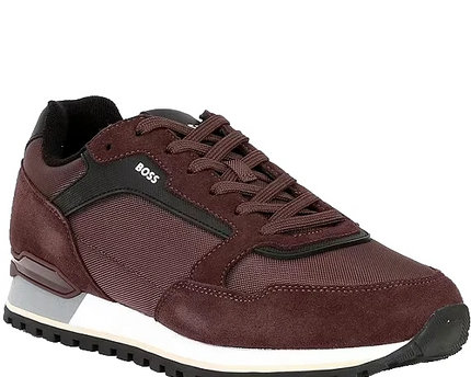 Men’s BOSS Parkour-L Runn Burgundy Sneaker