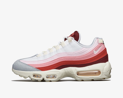 Men's Nike Air Max 95 Red Summit White Shoes