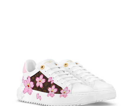 Men's Louis Vuitton Time Out Monogram Logo Sneakers