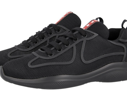 Men's Prada America's Cup Black Sneakers