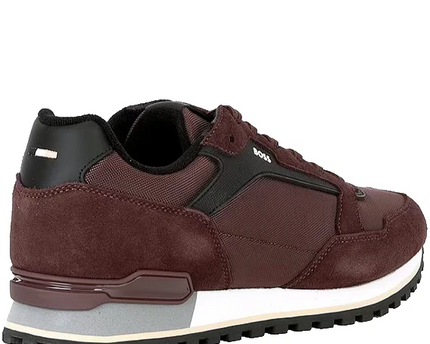 Men’s BOSS Parkour-L Runn Burgundy Sneaker