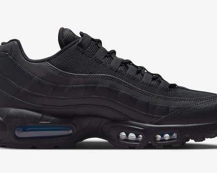 Men's Nike Air Max 95 Black-Blue Shoes
