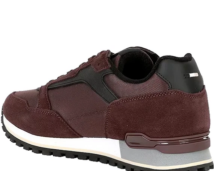 Men’s BOSS Parkour-L Runn Burgundy Sneaker