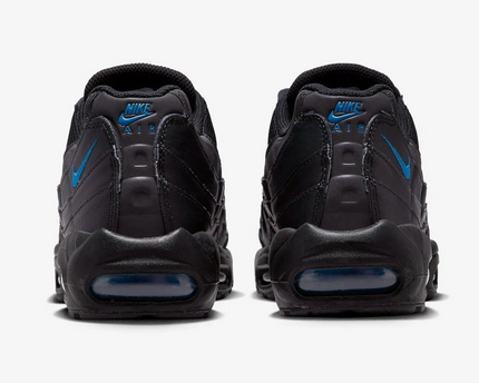 Men's Nike Air Max 95 Black-Blue Shoes
