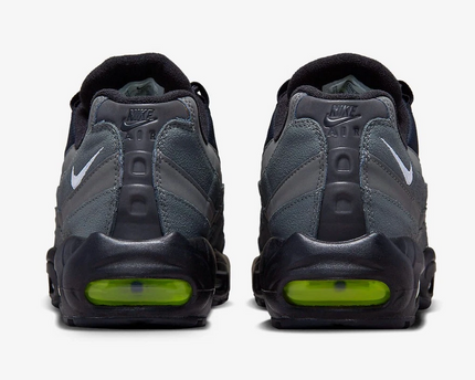 Men's Nike Air Max 95 Grey Black Neon Shoes