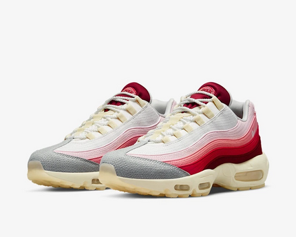 Men's Nike Air Max 95 Red Summit White Shoes