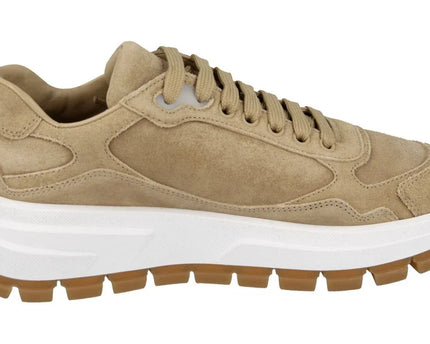 Men's Prada Montecarlo Re-Edition 2005 Leather Beige Sneakers