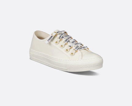 Men's Dior Walk’n’Dior Platform White Sneakers