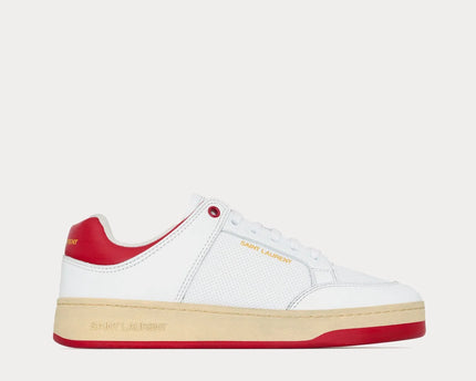 Men's Saint Laurent Low Top White Sneakers