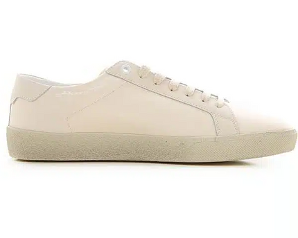 Men's Saint Laurent Court Classic SL06 Cream Sneakers