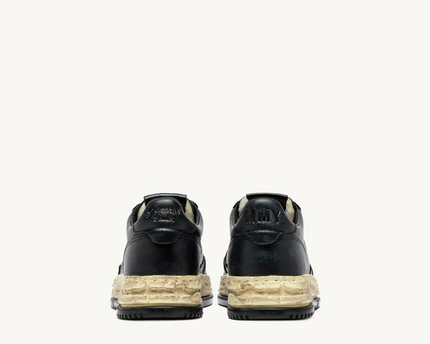 Autry x Maison Mihara Yasuhiro Medalist Low Leather Black Sneakers