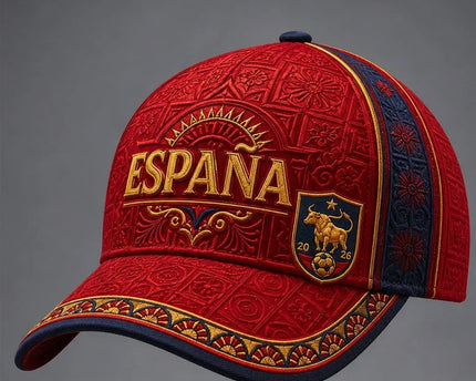 Spain 2026 FIFA World Cup Espana Hat Spain 2026 FIFA World Cup Baseball Cap Best Fan Gear