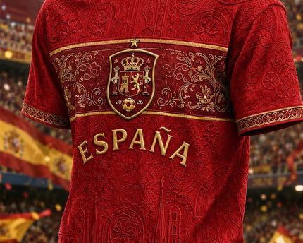 Spain 2026 FIFA World Cup T-Shirt Best Soccer Shirt World Cup Fan Gear