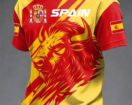 Spain 2026 FIFA World Cup T-Shirt World Cup Clothing Best Soccer Fan Gear