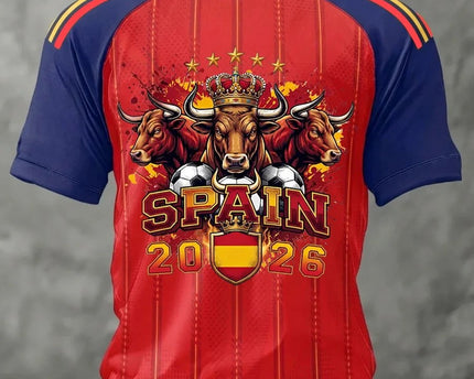 Spain 2026 FIFA World Cup T-Shirt World Cup Merch Soccer Lover Present Ideas