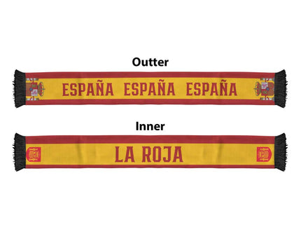 Spain 2026 World Football Soccer Scarf Go Champions