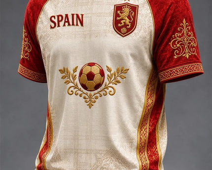 Spain FIFA World Cup 2026 T-Shirt Best Soccer Clothes World Cup Fan Gear