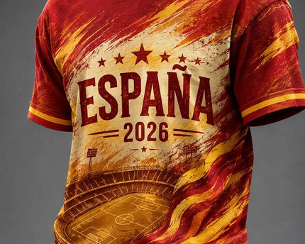 Spain FIFA World Cup 2026 T-Shirt Espana World Cup Team Merch Gift For Dad