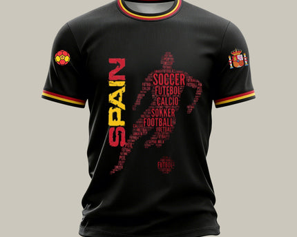 Spain FIFA World Cup 2026 T-Shirt Game Day Clothes Soccer Lover Gift For Dad