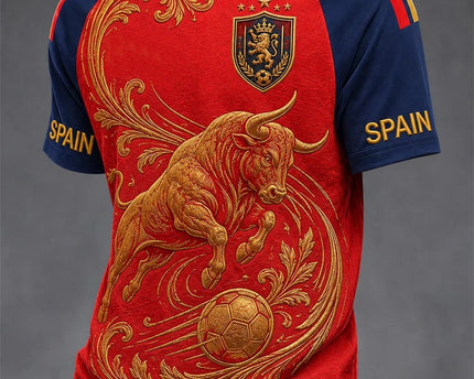 Spain FIFA World Cup 2026 T-Shirt Spain Football Fan Merch Gifts For Soccer Lovers