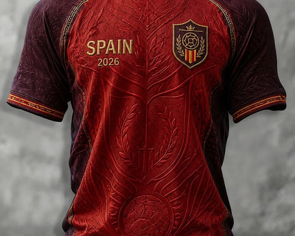Spain FIFA World Cup 2026 T-Shirt Spain Football Merch Useful Gifts Ideas For Men