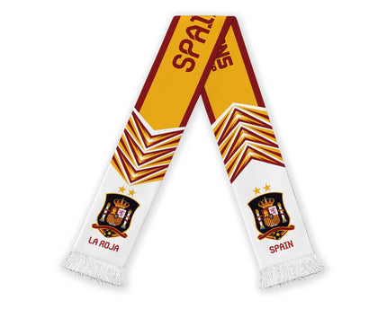 Spain Football Nations 2026 Soccer Scarf Sporty Pattern