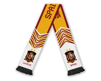 Spain Football Nations 2026 Soccer Scarf Sporty Pattern