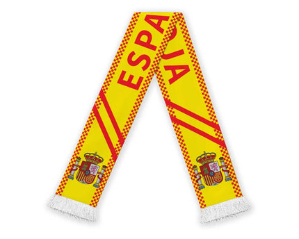 Spain World Football 2026 Soccer Scarf Go La Roja Road To Glory
