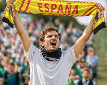 Spain World Football 2026 Soccer Scarf Go La Roja Road To Glory
