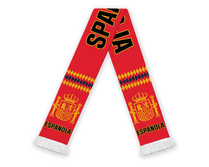 Spain World Football 2026 Soccer Scarf National Pride Never Stops